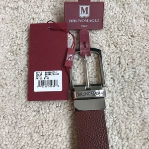 Brand New Bruno Magli Italian Leather Belt - 36